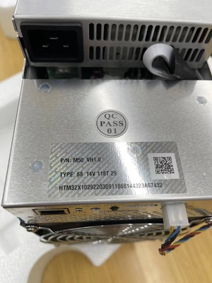 BTC Miner Whatsminer M50 114Th Mining Bitcoin Machine 3306W