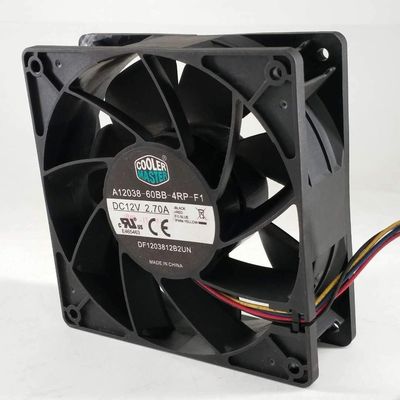 12V 2.70A 120mm Mining Rig Cooling Fans A12038-60BB-4RP-F1