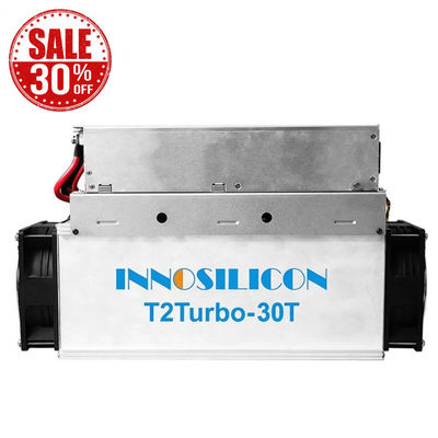 Used 2200W Bitcoin ASIC Miner Innosilicon T2T 30T 10nm FinFET Chip