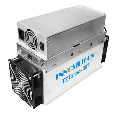 Used 2200W Bitcoin ASIC Miner Innosilicon T2T 30T 10nm FinFET Chip