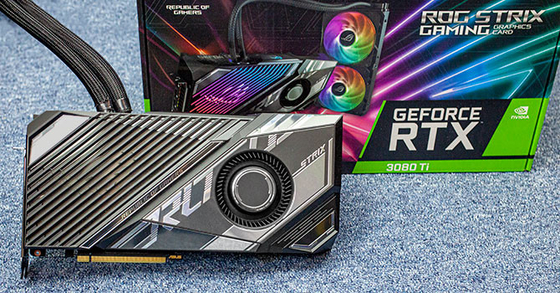 Independent Graphics Card RTX 3080Ti RGB Lighting Effect