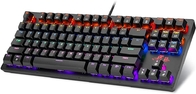 Rii RK100+ Office Keyboard Black Colour