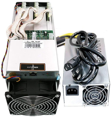 13-14.5TH Dogecoin ASIC Miner Second Hand Bitmain Antminer S9I With PSU