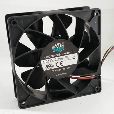 12V 2.70A 120mm Mining Rig Cooling Fans A12038-60BB-4RP-F1