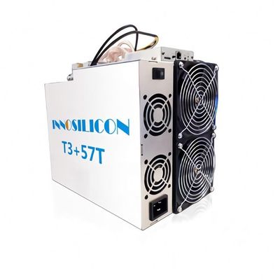 BTC ASIC Blockchain Miner Crypto 3300W Innosilicon T3+ 57T 2 Fans