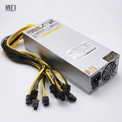 OEM 12v Dc Input 2000w 24Pin Power Supply For Graphics Cards