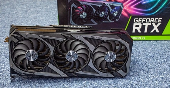 Independent Graphics RTX 3060TI With Three Cooling Fans