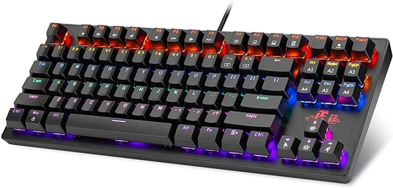 Rii RK100+ Office Keyboard Black Colour